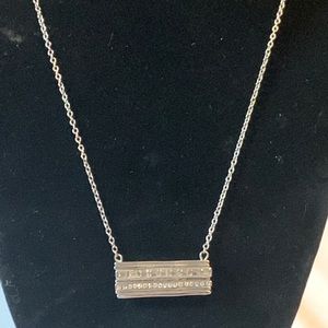 Lia Sophia Necklace, 15 in Chain, Silver